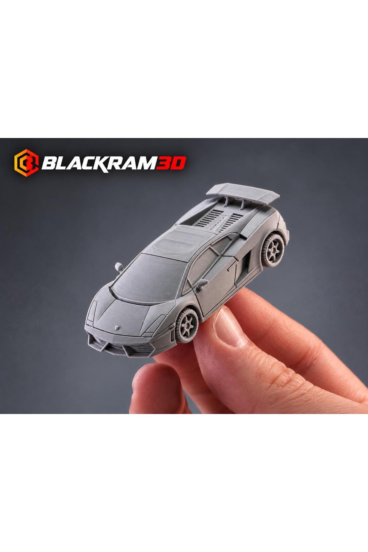 Lamborghini Gallardo Boyama Seti | Kolay Montaj | Boya ve Fırça Dahil