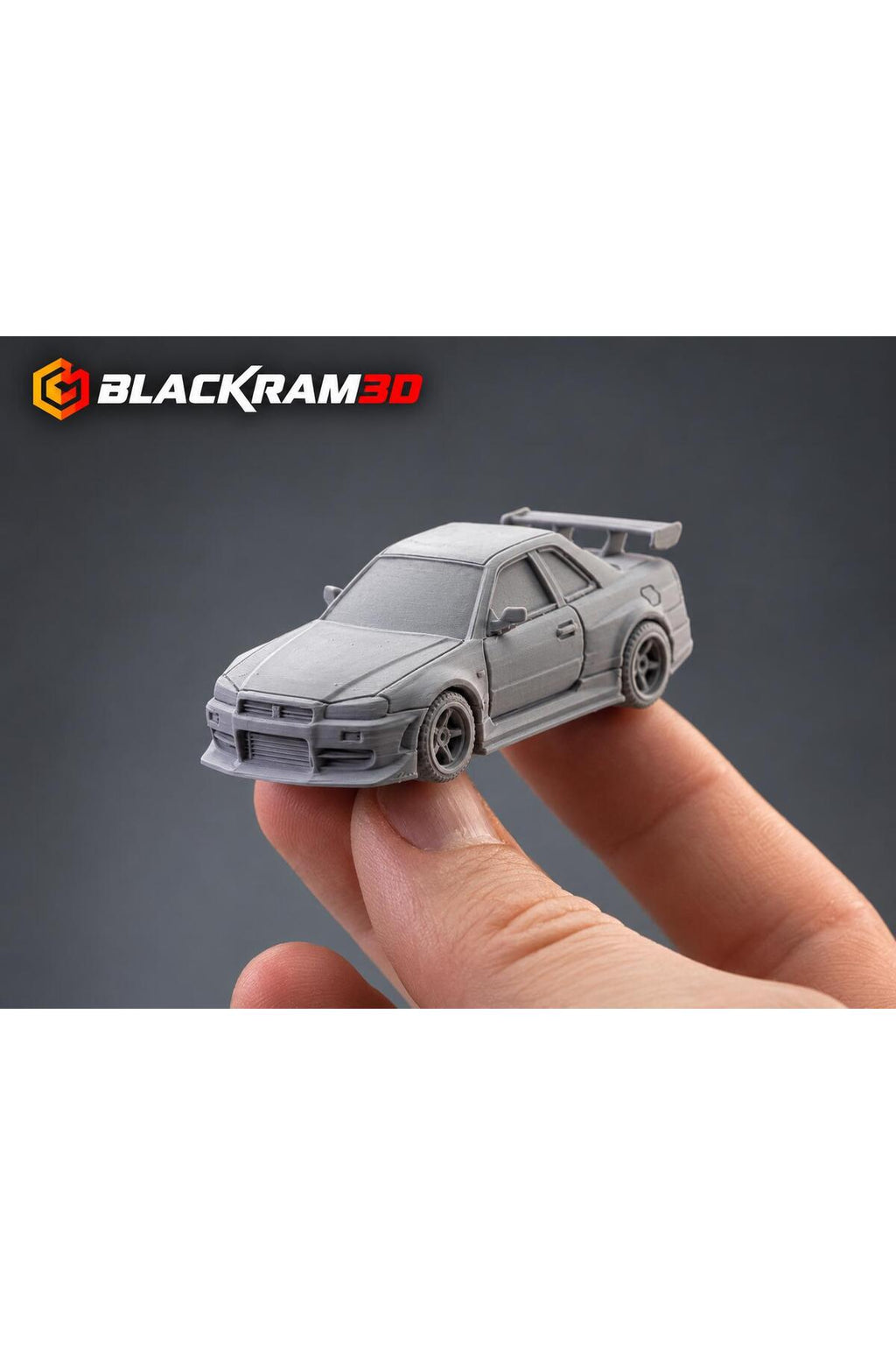 Nissan GTR R34 Boyama Seti | Kolay Montaj | Boya ve Fırça Dahil