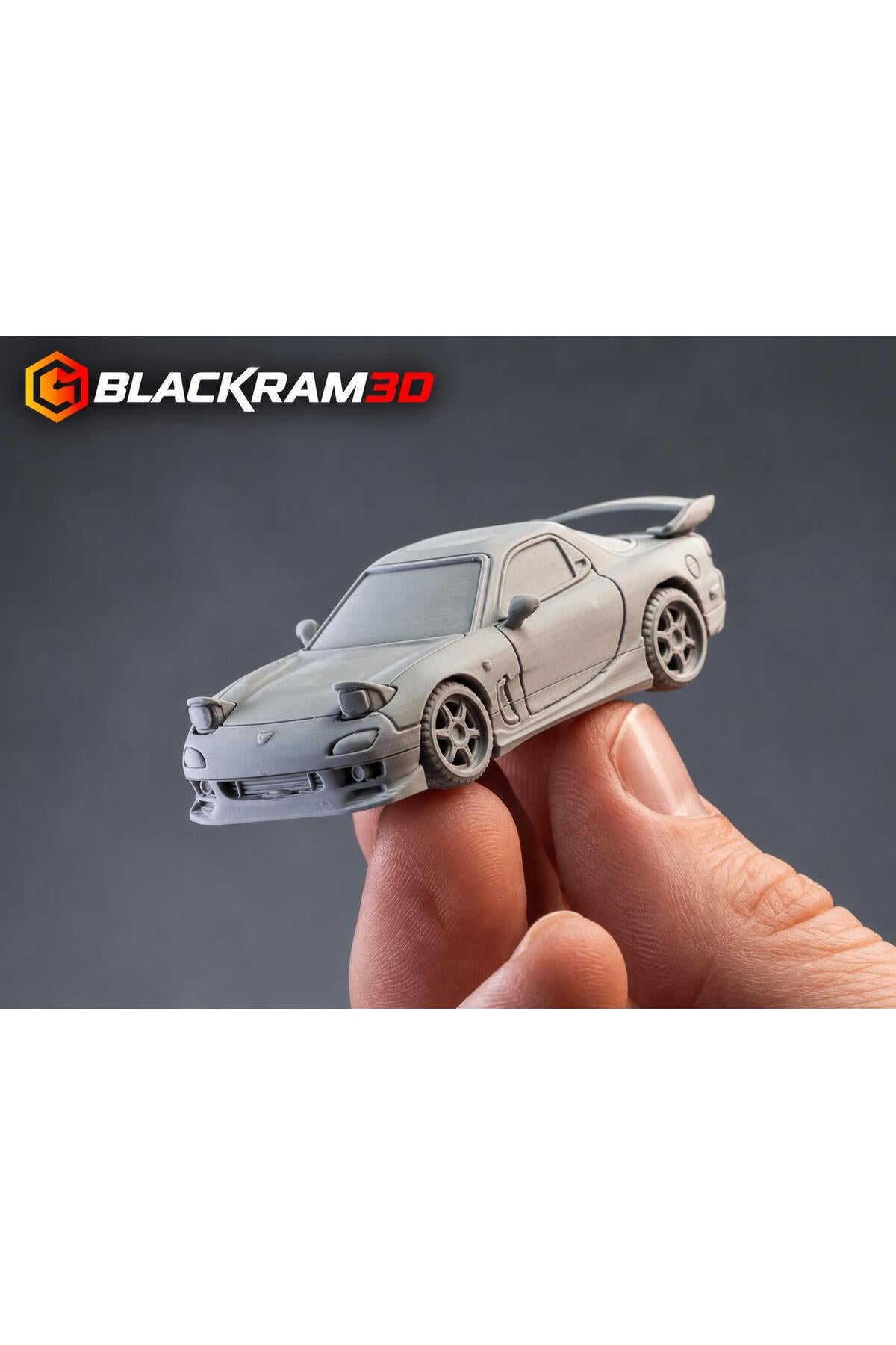 Mazda RX-7 Boyama Seti | Kolay Montaj | Boya ve Fırça Dahil